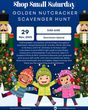 Shop Small Saturday  Golden Nutcracker Scavenger Hunt